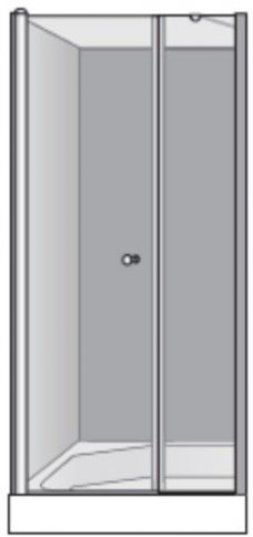 שרטוט מקלחון שטרן דגם גימיני 2 3003