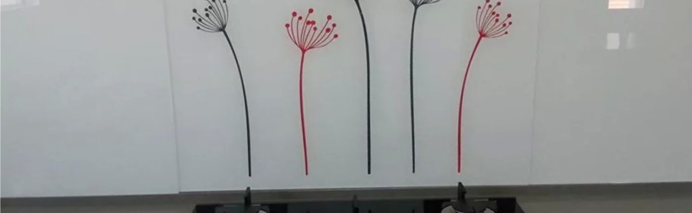 חיפוי מטבח מזכוכית 8 מ"מ מחוסמת