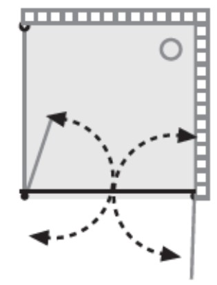 שרטוט מקלחון B-Leo-2R מק"ט 6001