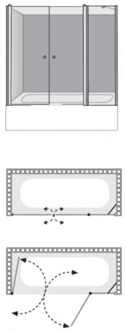 שרטוט מקלחון דאלי W 4011